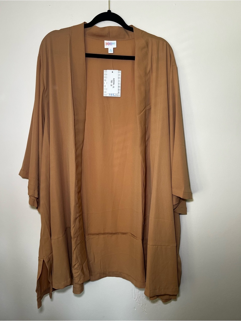 LuLaRoe Aurora Open-Front Bell Sleeve Kimono